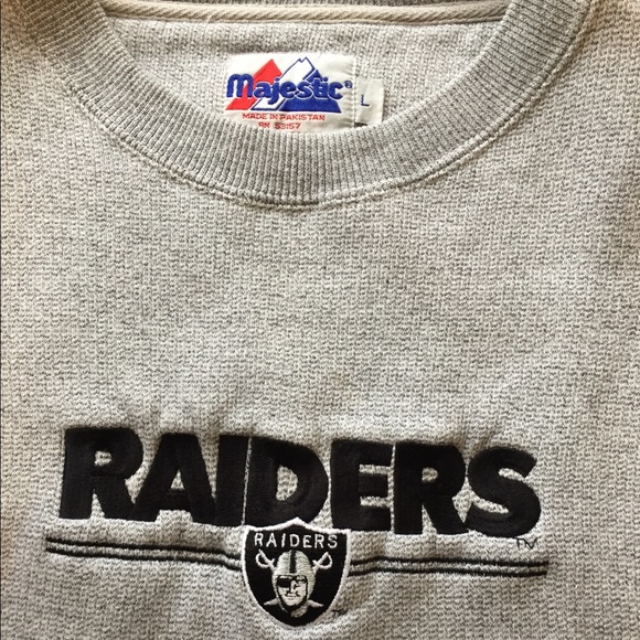 raiders sweater